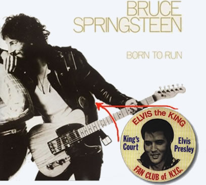 Born To Run with Bruce Springsteen wearing the King's Court badge